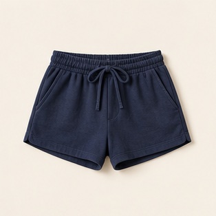 The Harbor Drawstring Short in Navy — concept product image