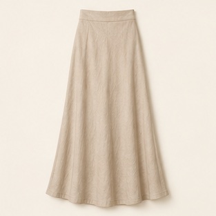 The Sandbar Maxi Skirt in Sand — concept product image