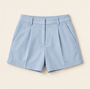 The Pier Tailored Short in Sky — concept product image